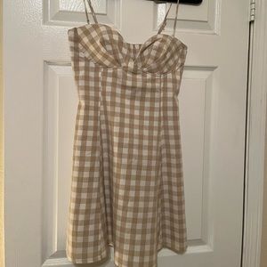 Checkered Zara Dress